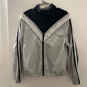 VS Pink | Grey Windbreaker